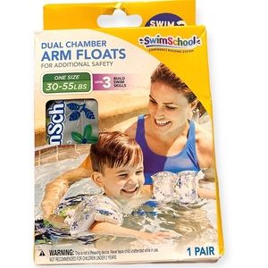 🍁 New Kids Swim School Dual Chamber Arm Floats